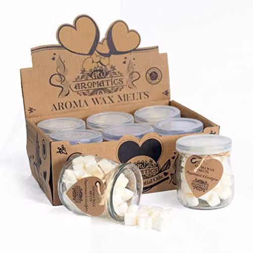 Ancient Wisdom Peppermint and Eucalyptus Aroma Wax Melts in White – 3