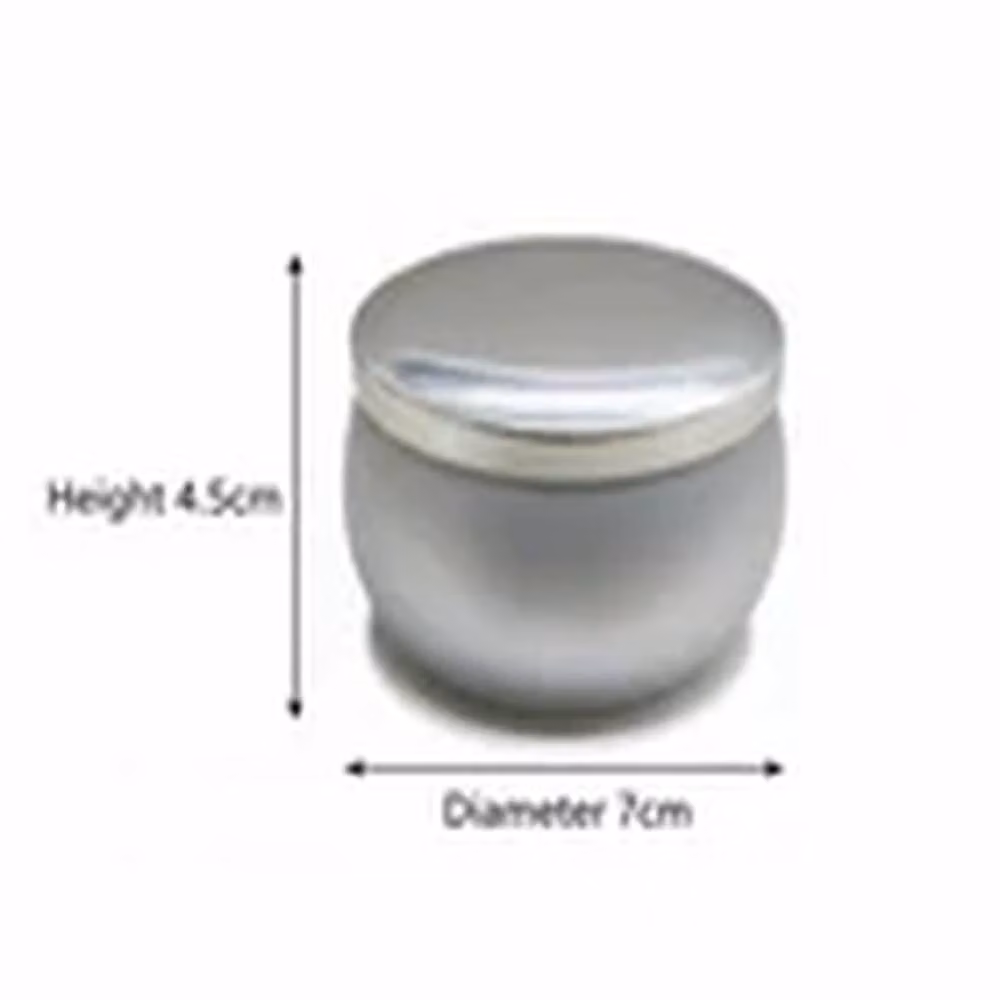 EONLION 12 Pack Metal Spice Tins with Lids, Silver Kitchen Storage Containers – 2