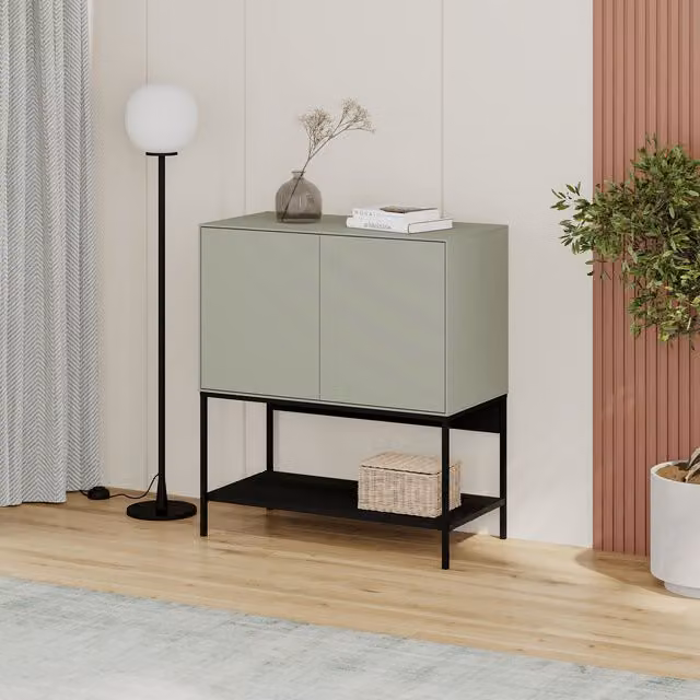 Decortie Amira Modern Sideboard Cabinet in Green