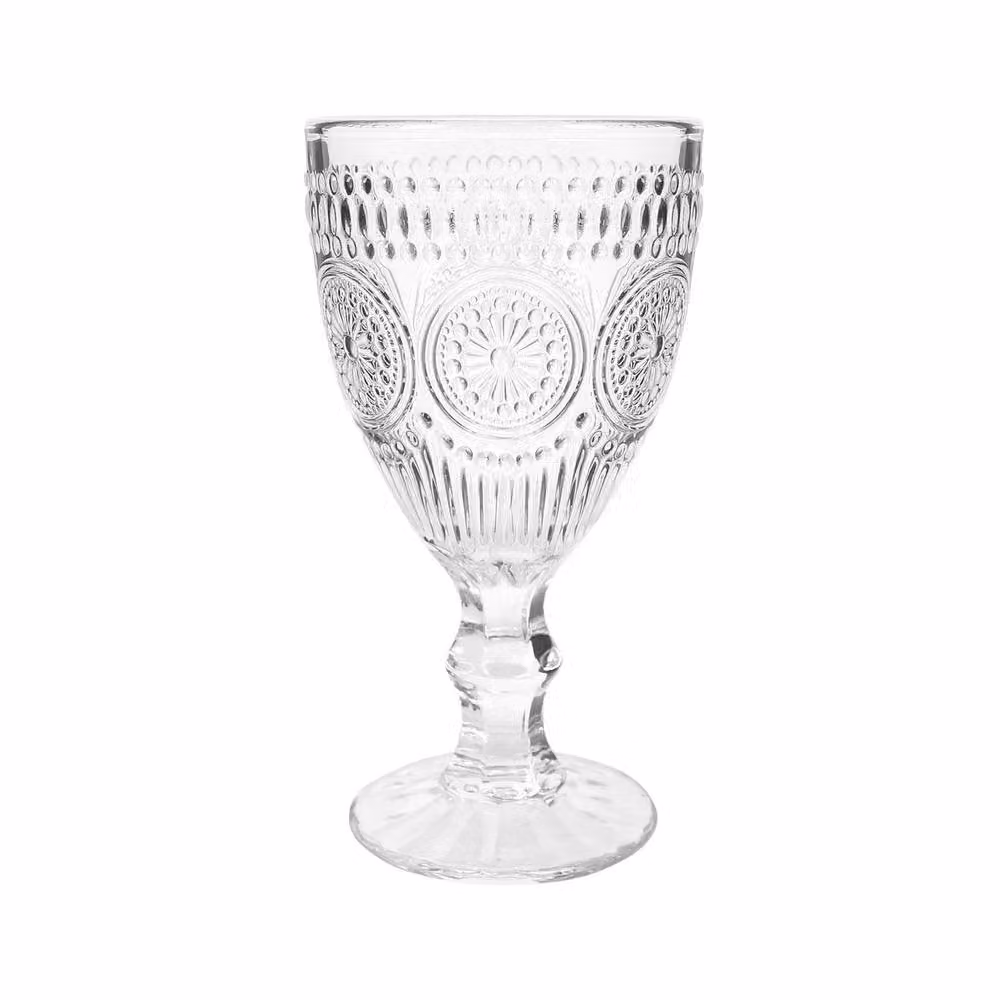 Argon Tableware Amore Ribbed Wine Glasses, 310ml, Pack of 24, Transparent – 5