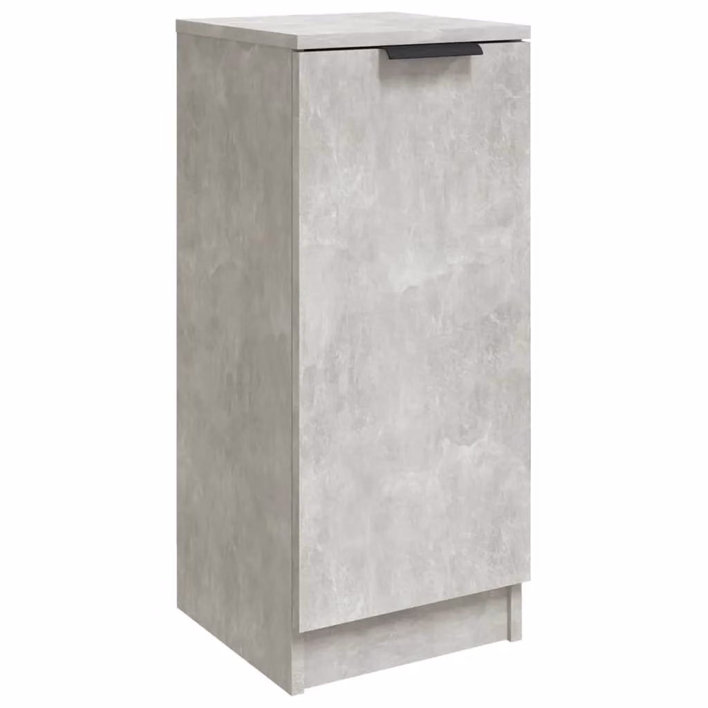 Berkfield Home Sideboard in Concrete Grey, MDF, W/D/H: 30 x 30 x 70 cm – 2