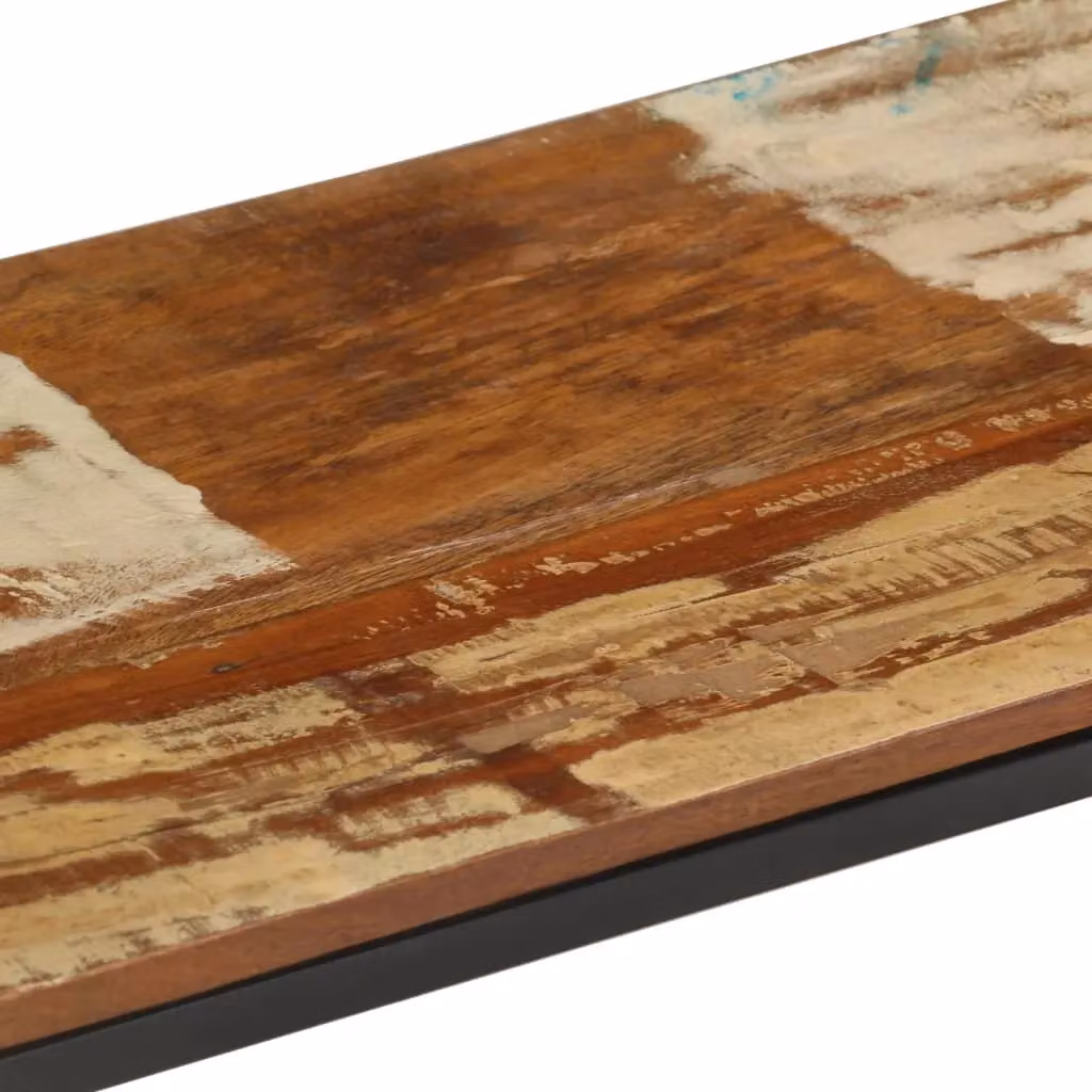 Berkfield Home Industrial TV Cabinet in Brown Solid Reclaimed Mango and Teak Wood, W/D/H: 180 x 30 x 50 cm – 2