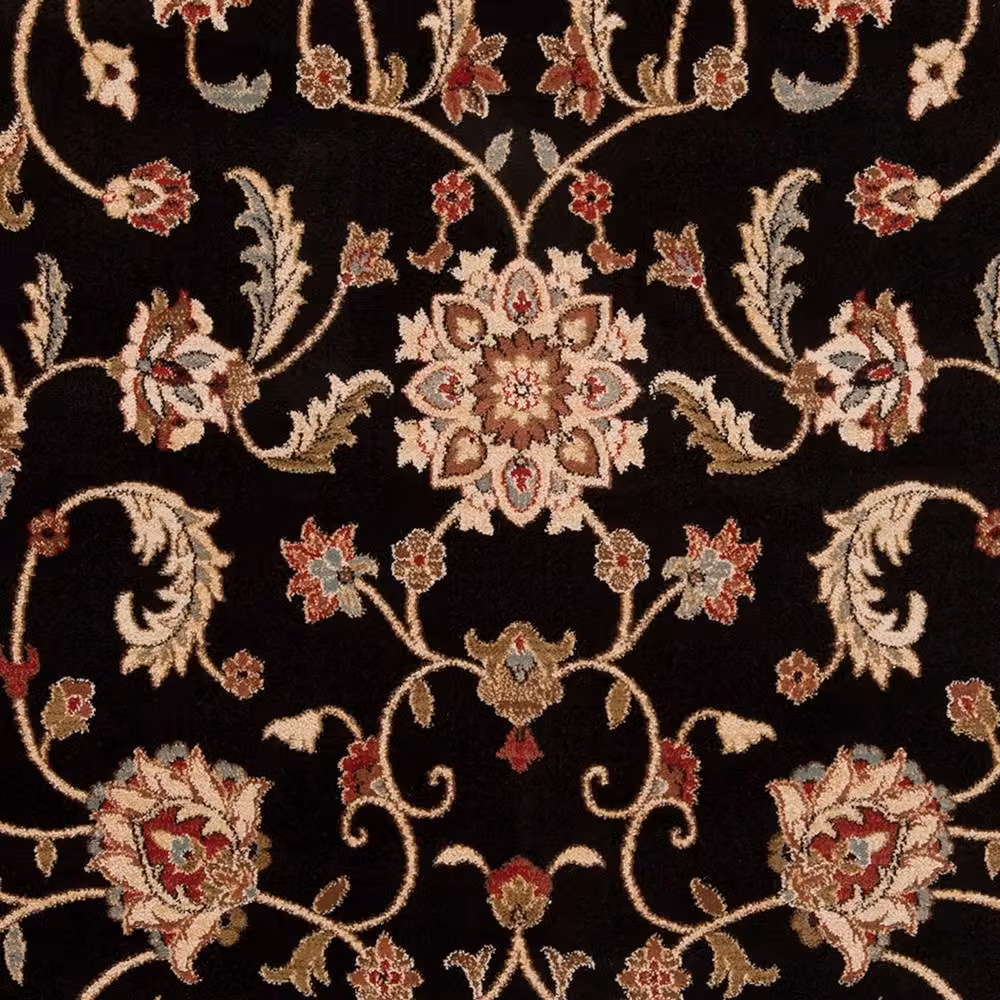 Livabliss Riley Vintage Traditional Boho Living and Dining Rug in Beige, Brown, Green and Black, W: 160 cm, D: 230 cm – 7