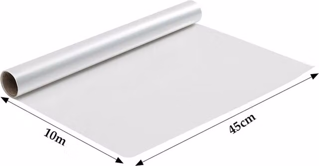 Livingandhome Clear Static Cling Wall Protector Film, Width: 45 cm, Length: 10 m