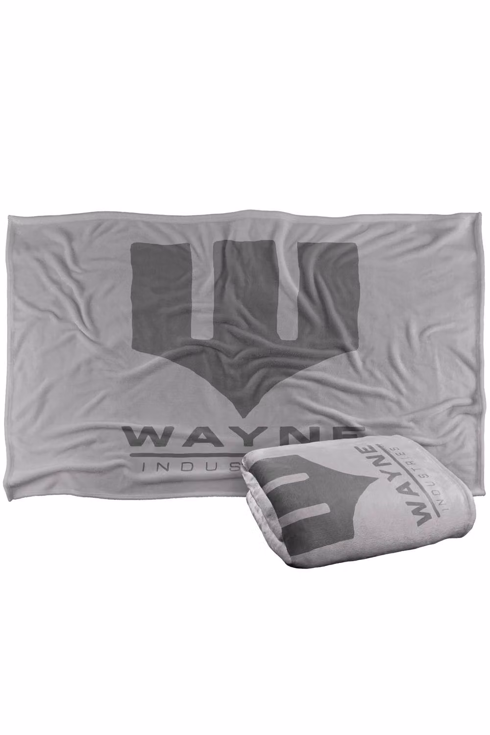 Warner Bros. Batman The Wayne Silky Touch Super Soft Fluffy Throw Blanket in Grey and Multicolour, Large – 2
