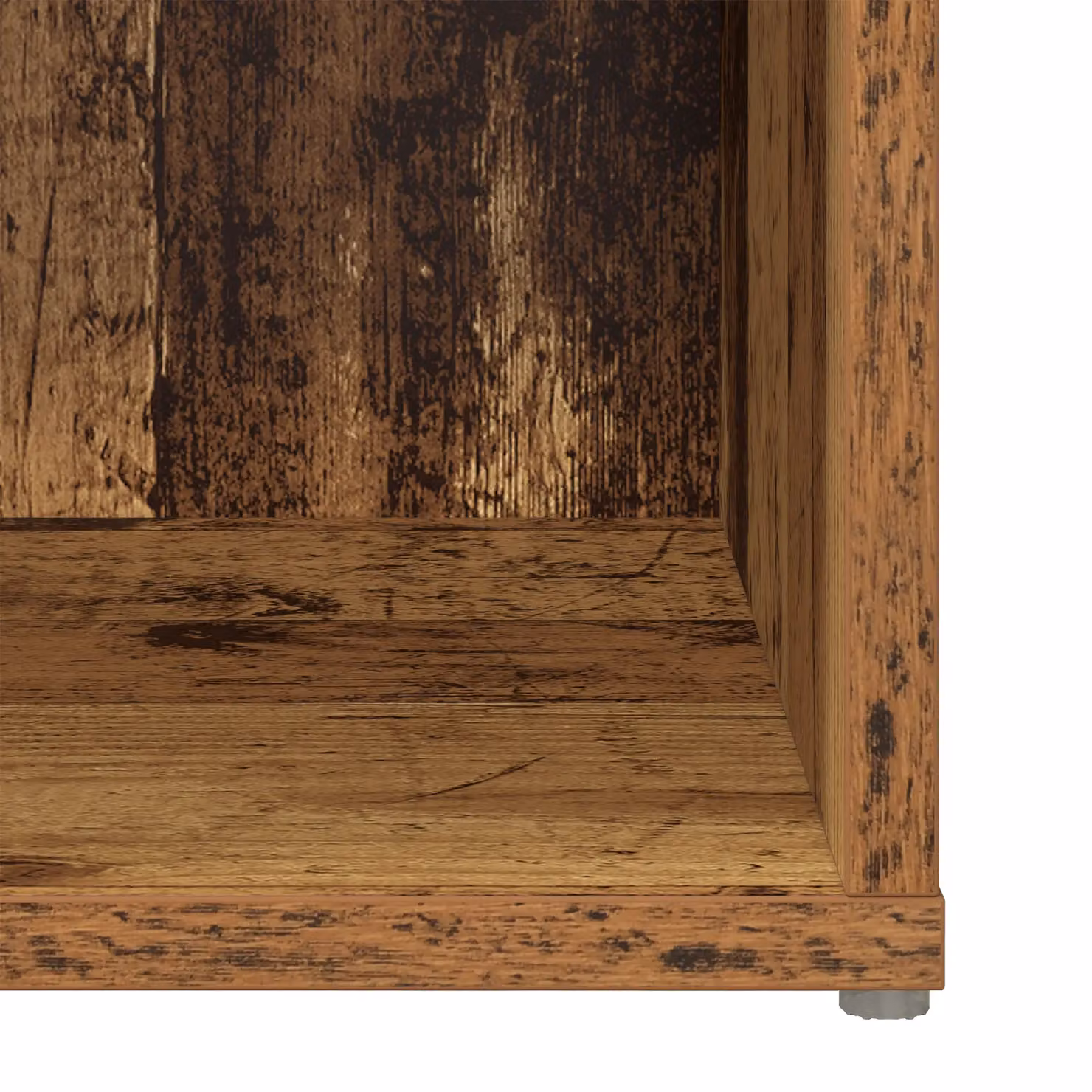 Berkfield Home TV Cabinet with Storage in Brown Old Wood Engineered Wood – 3