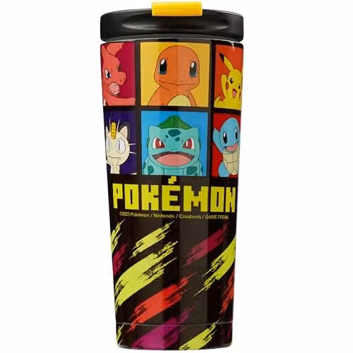 Get Trend Pokemon Insulated Stainless Steel Travel Mug, 425 ml, Multicolour – 1