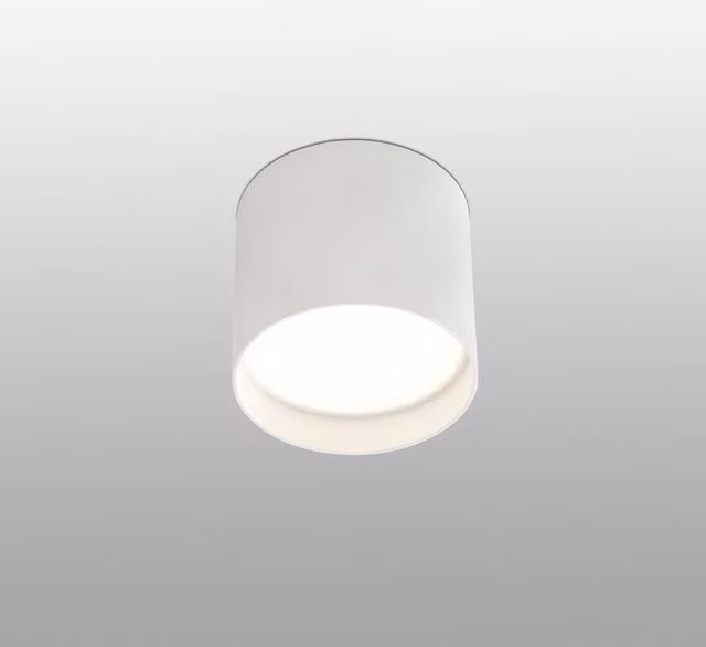 Faro Natsu LED Round Surface Mounted Single Downlight, White
