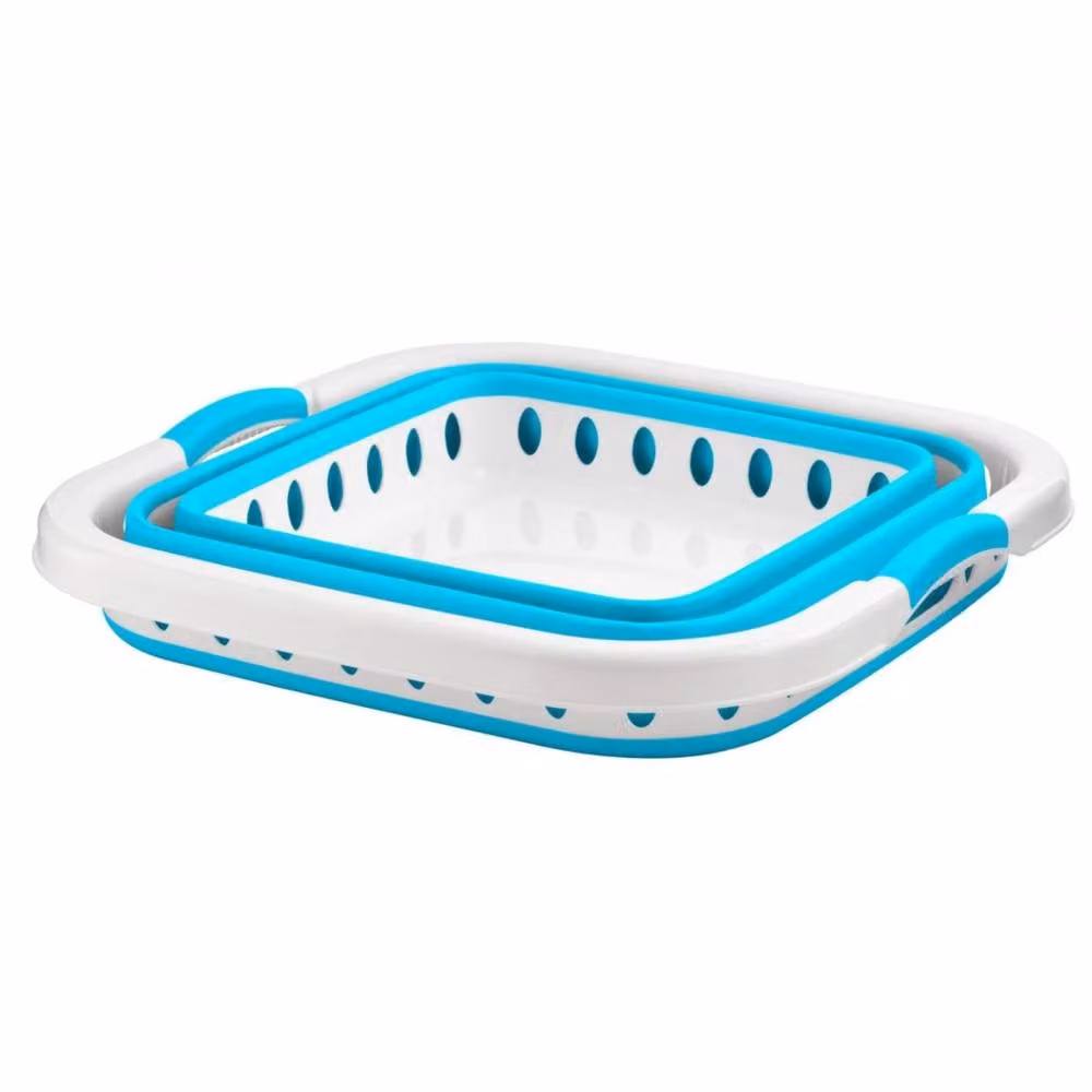 Bedsland H+ Collapsible Laundry Basket, 39L, Blue – 3