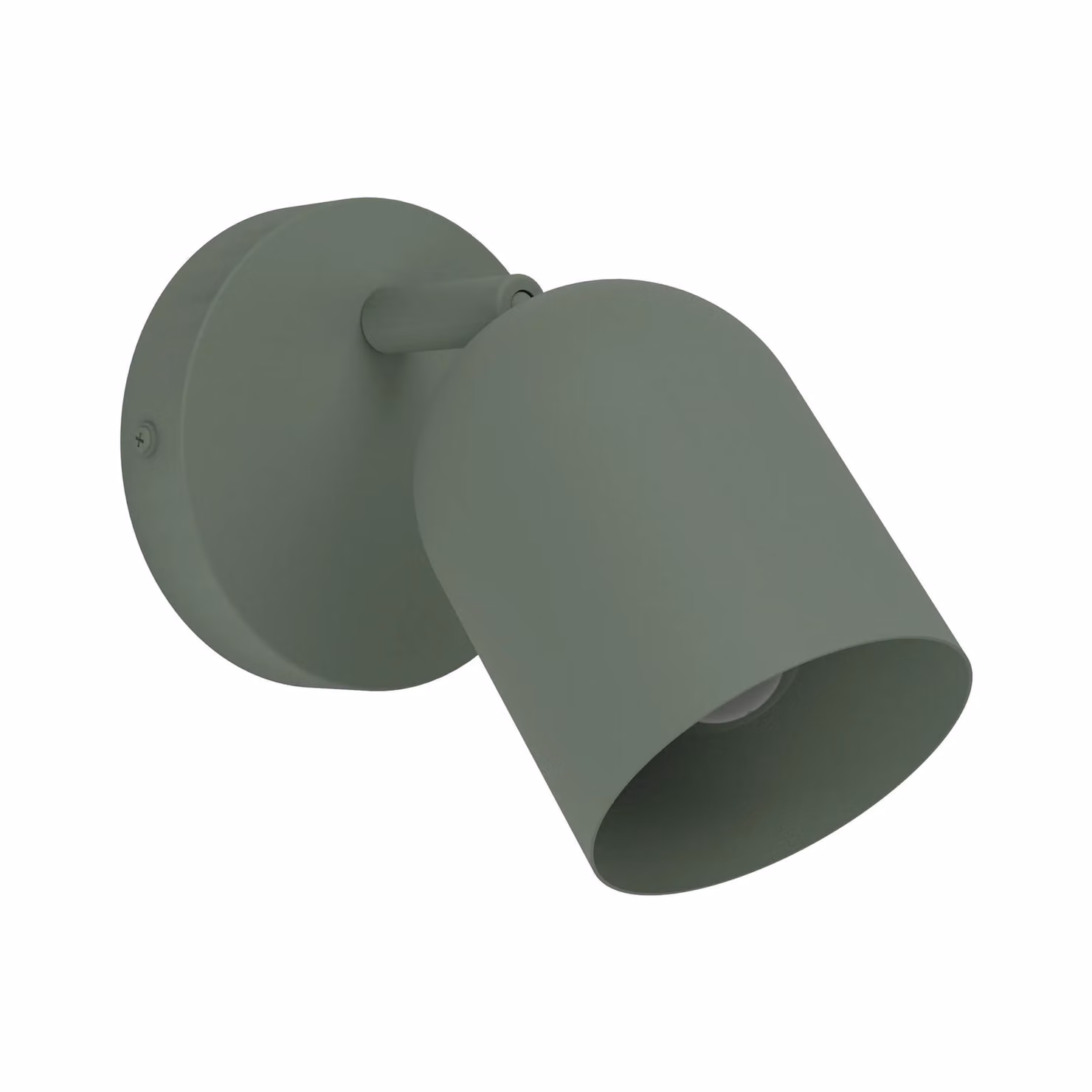 Eglo Tilston Minimalist Single Wall Spotlight in Green Metal – 2