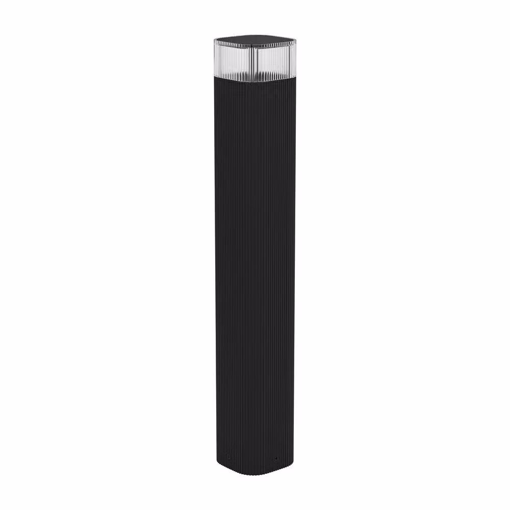 Eglo Castelnuovo Modern Black Aluminium Outdoor Path Light with Transparent Glass, IP65, GU10 – 2