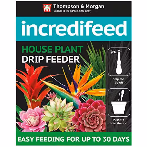 Thompson and Morgan IncrediFeed Houseplant Drip Feeder Liquid Plant Tonic, 30ml – 1