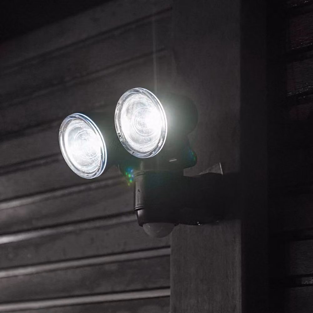 SPETLEK Black Outdoor Wall Mounted Motion Sensor Flood Light – 3