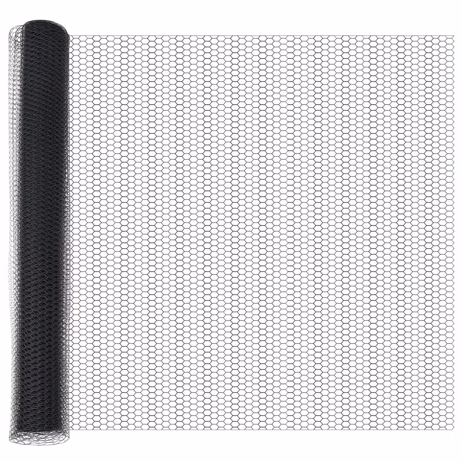 Berkfield Home Grey PVC-Coated Hexagon Steel Fence, 100m Length – 3