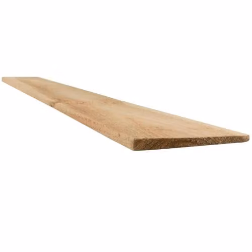 Snowdon Treated Timber Feather Edge Garden Fence Boards, Brown, 10 Pack, L: 1.5 m, W: 125 mm, T: 11 mm