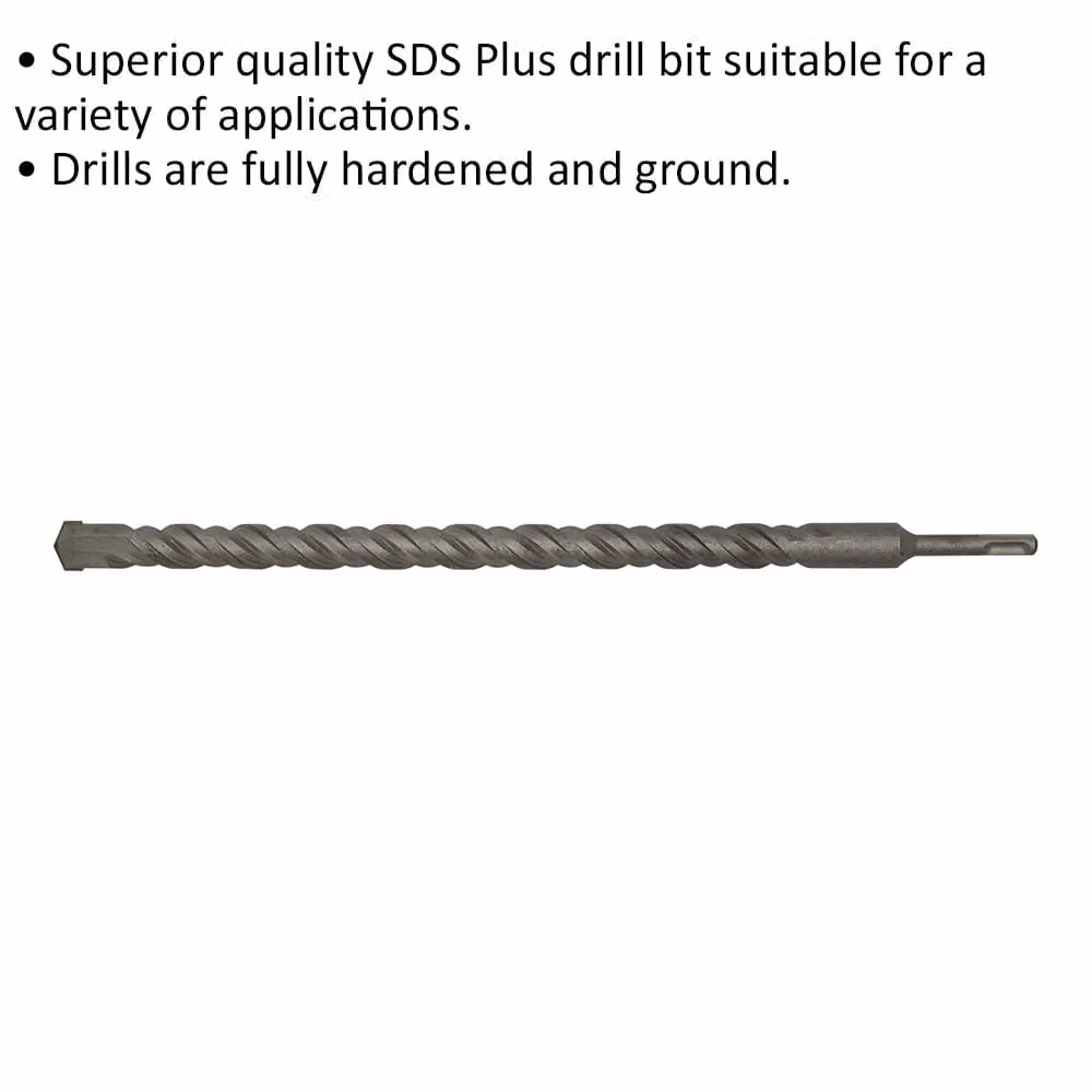 Loops SDS Plus Drill Bit, Silver, Diameter: 23 mm, Length: 450 mm – 2