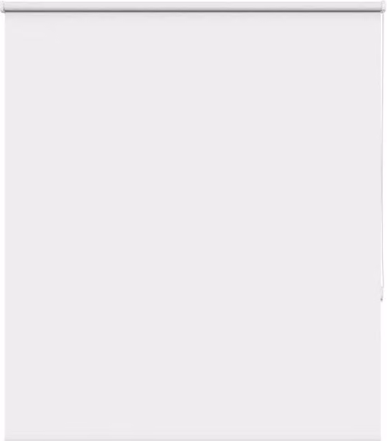 Berkfield Home White Blackout Roller Blind, Thermal Insulating Polyester, W: 120 cm, H: 150 cm