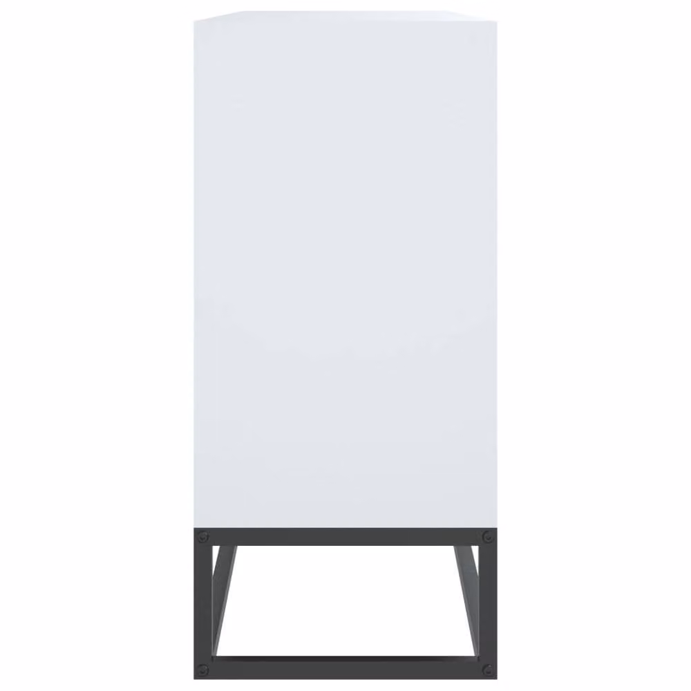 Berkfield Home White Modern Sideboard, W/D/H: 105 x 30 x 65 cm – 3