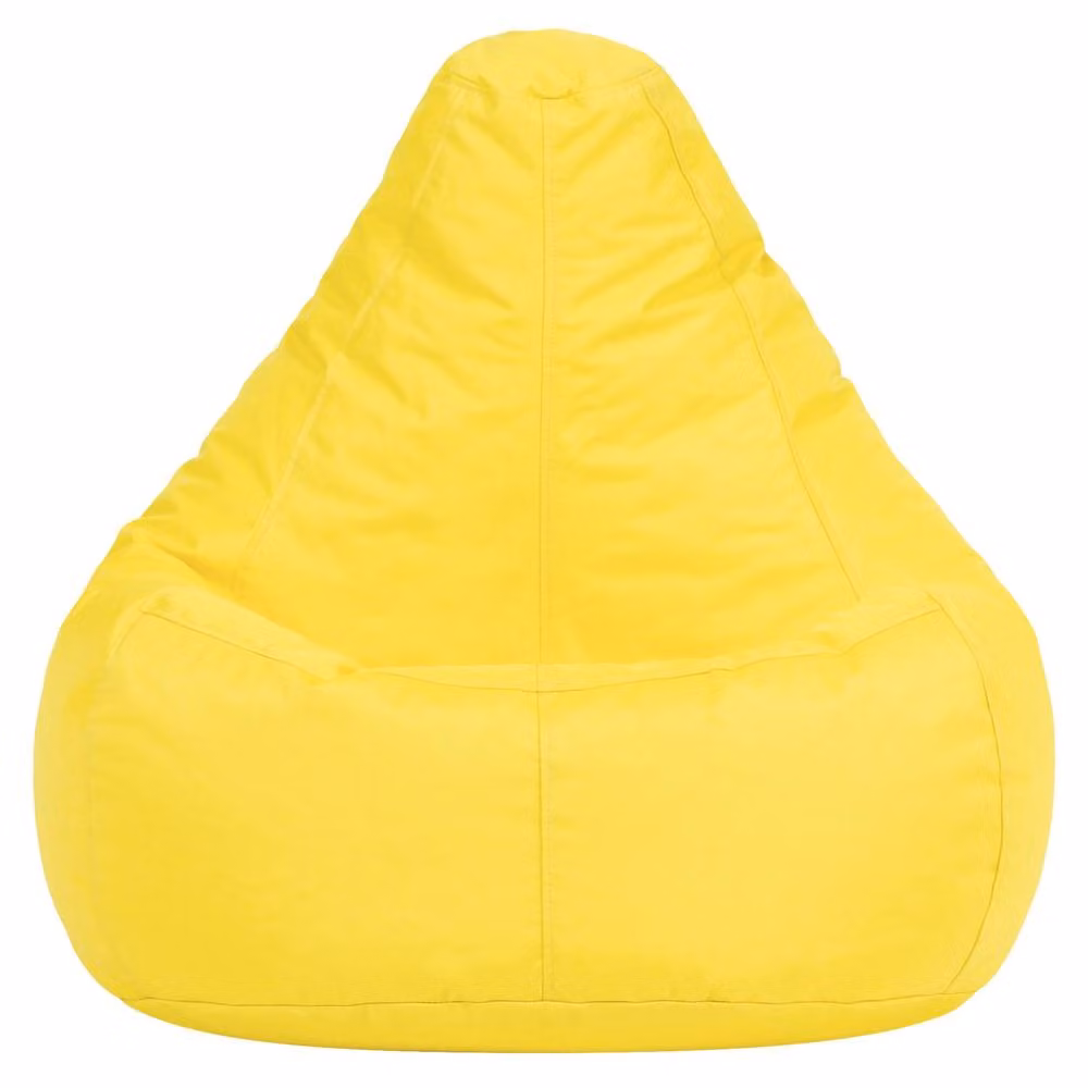 ICON Kids Dalton High Back Bean Bag for Indoor and Outdoor Use, Yellow – 2