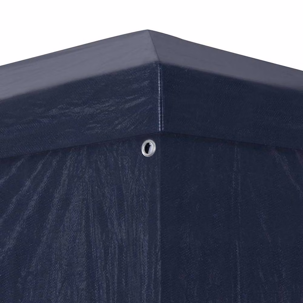 Berkfield Home Party Tent in Navy Blue, W/D/H: 3 x 3 m – 4