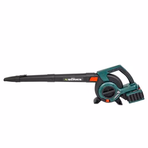 Webb 40V (2 x 20V) Blower and Vacuum in Green with 2 x 4Ah Rechargeable Batteries and Charger – 6