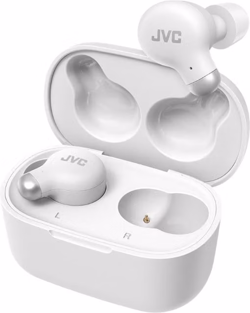 JVC HA-A25T Active Noise Cancelling True Wireless Bluetooth Earphones - White