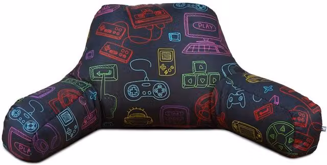 rucomfy Retro Gaming Controller Beanbag Cuddle Cushion, Multicolour, W: 80 cm, D: 40 cm, H: 30 cm – 3