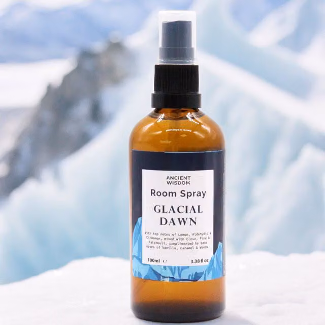 KDMD Home Fresh Room Spray Glacial Dawn 100ml in Black