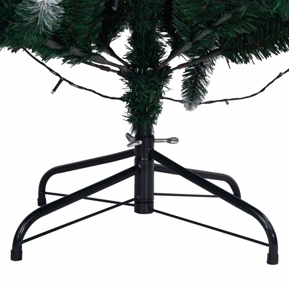 Berkfield Home Artificial Green Christmas Tree with 300 LEDs, Height: 180 cm – 8