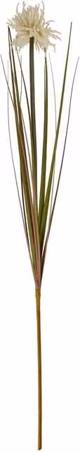 Hill Interiors Aster Spider Chrysanthemum Artificial Flower in Cream and Beige