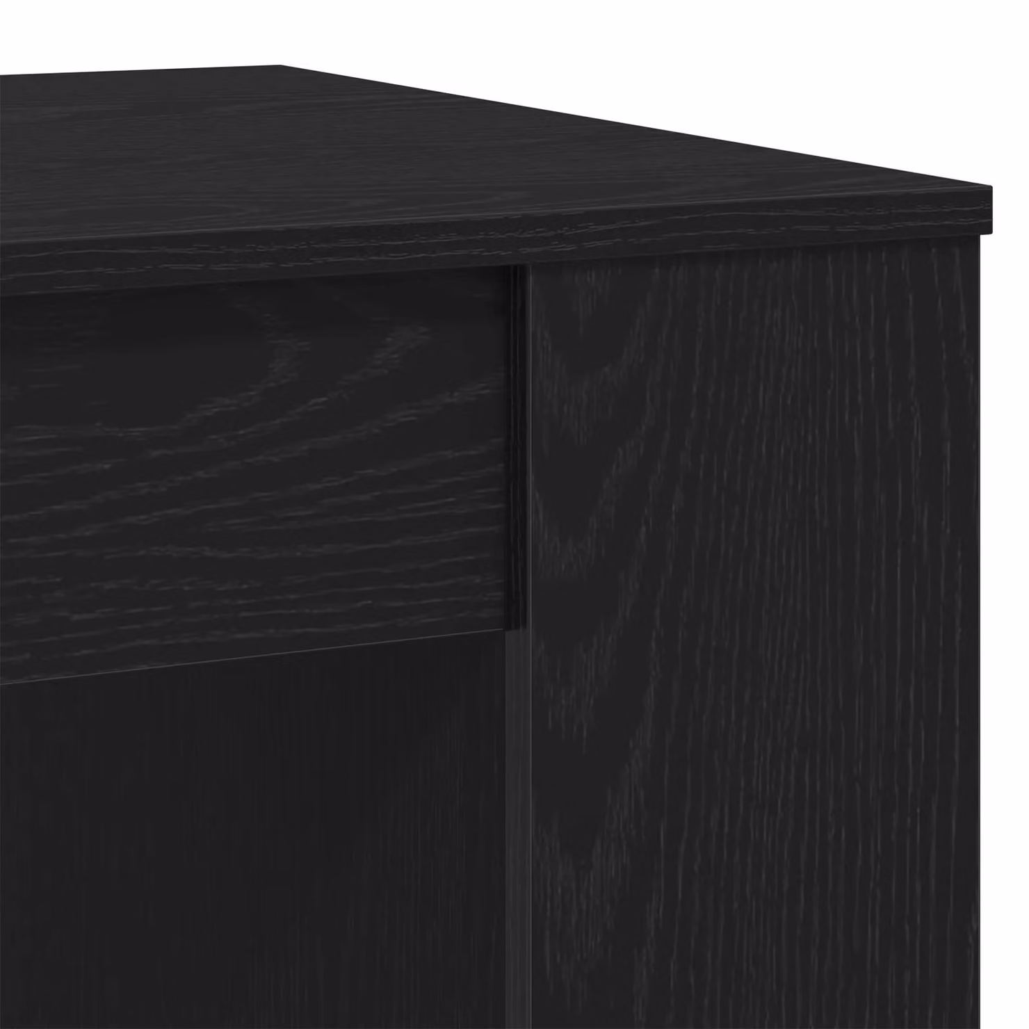 Berkfield Home Black Oak Coffee Table, W/D/H: 102 x 55 x 42 cm – 3
