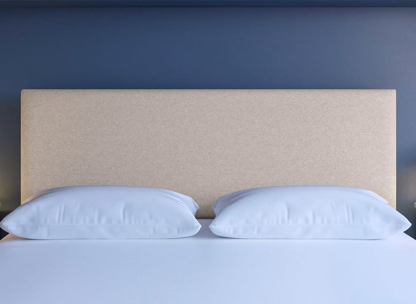 Dreams Workshop Newark Upholstered Headboard in Beige