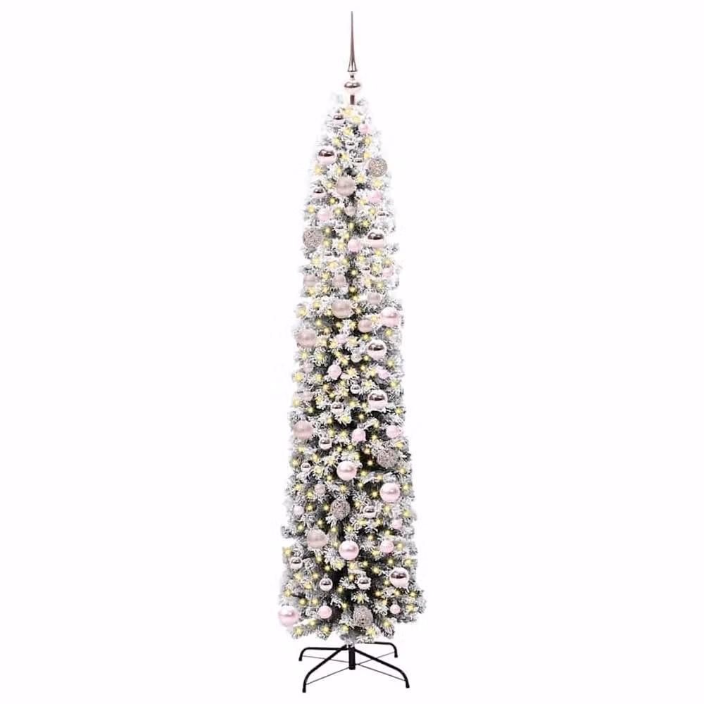 Berkfield Home Artificial Christmas Tree with 300 LEDs in Green, Height: 180 cm – 2
