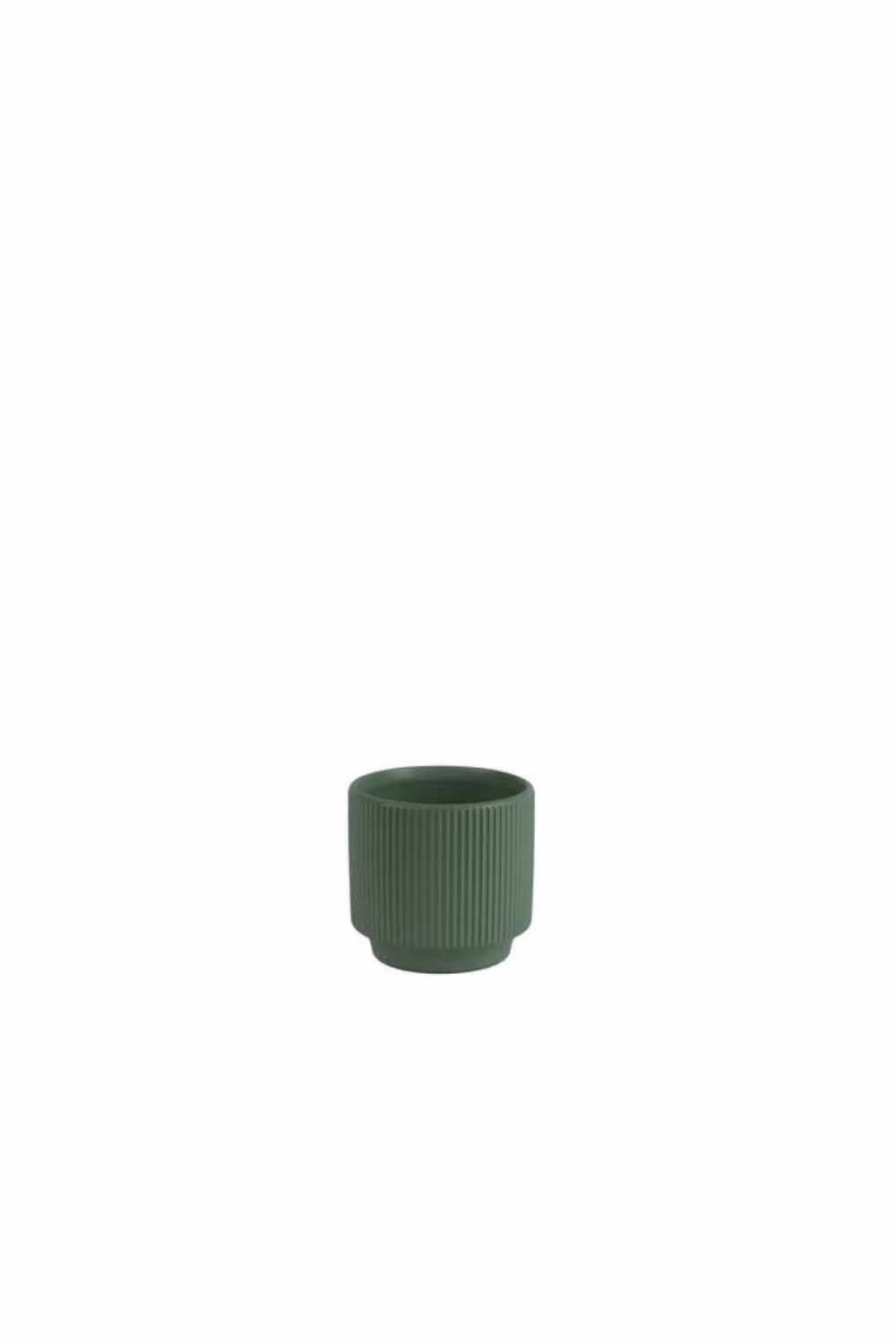 KDMD Hortus Tokyo Ceramic Tabletop Pots, 3 Pack, Green, W/D/H: 13 x 13 x 12 cm – 2