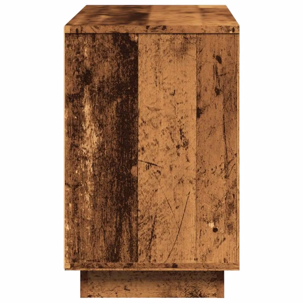 Berkfield Home Classic Sideboard in Brown Wood, W/D/H: 102 x 35 x 55 cm – 5