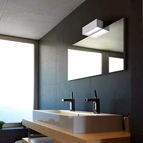 Netlighting Lia Up and Down Wall Light in White with E27 Socket – 2