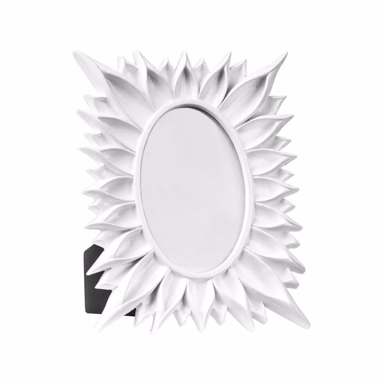 Orsina Raspberry Single Photo Frame in White for 4 x 6 Inch Images