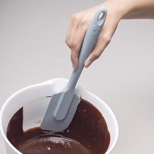Zeal Blue Silicone Non-Stick Spatula with Hanging Loop, 26 cm – 2
