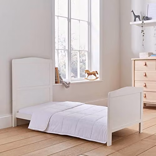 Martex Baby 4 Tog Cot Bed Duvet in White, W/D/H: 120 x 140 cm – 2