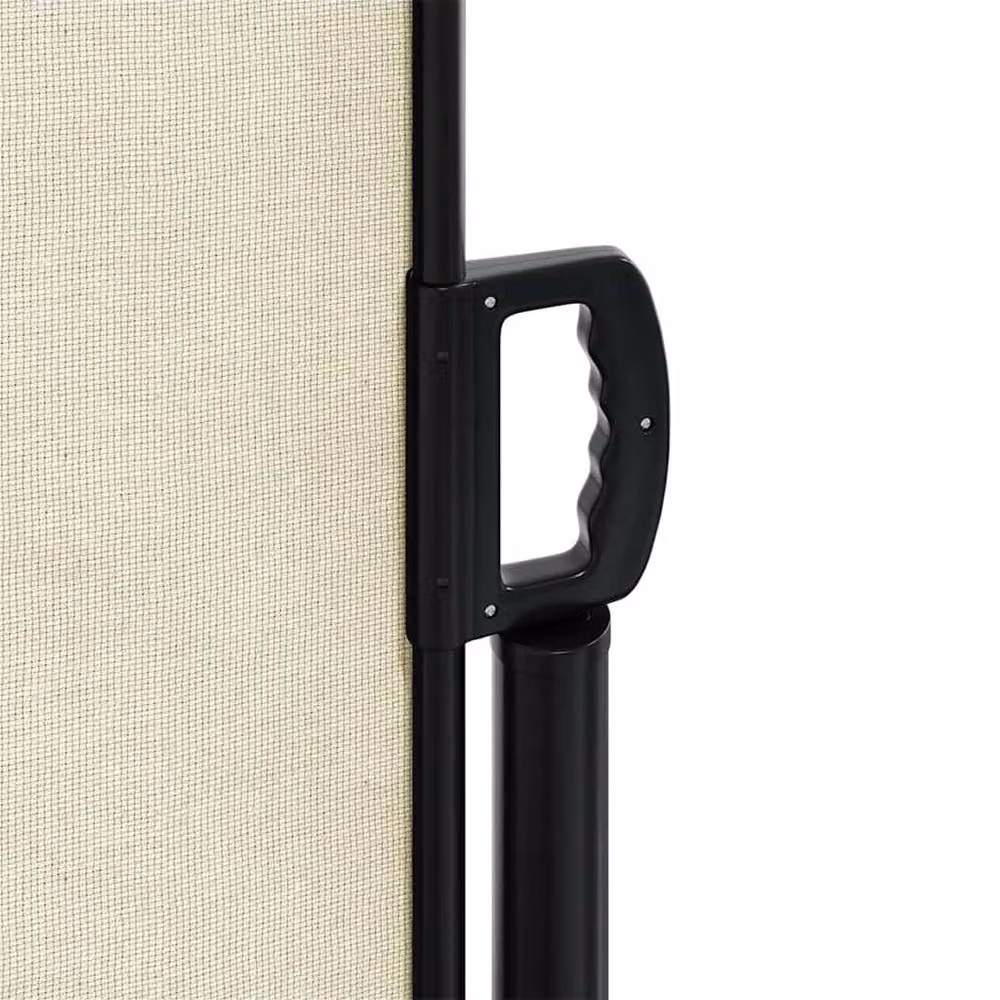 Berkfield Home Retractable Side Awning in Beige, W: 500 cm, H: 100 cm – 4