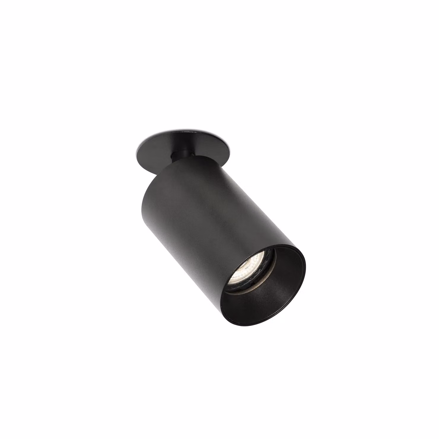 Netlighting Stan Recessed Ceiling Light in Black with 1x GU10 Bulb Holder – 2