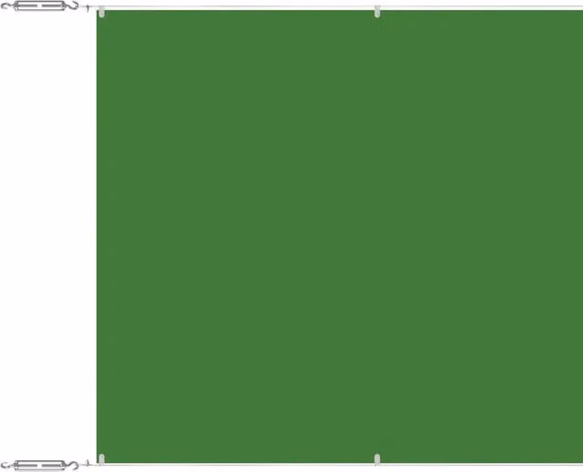 Berkfield Home Vertical Awning in Light Green Oxford Fabric, W: 100 cm, H: 1000 cm – 1