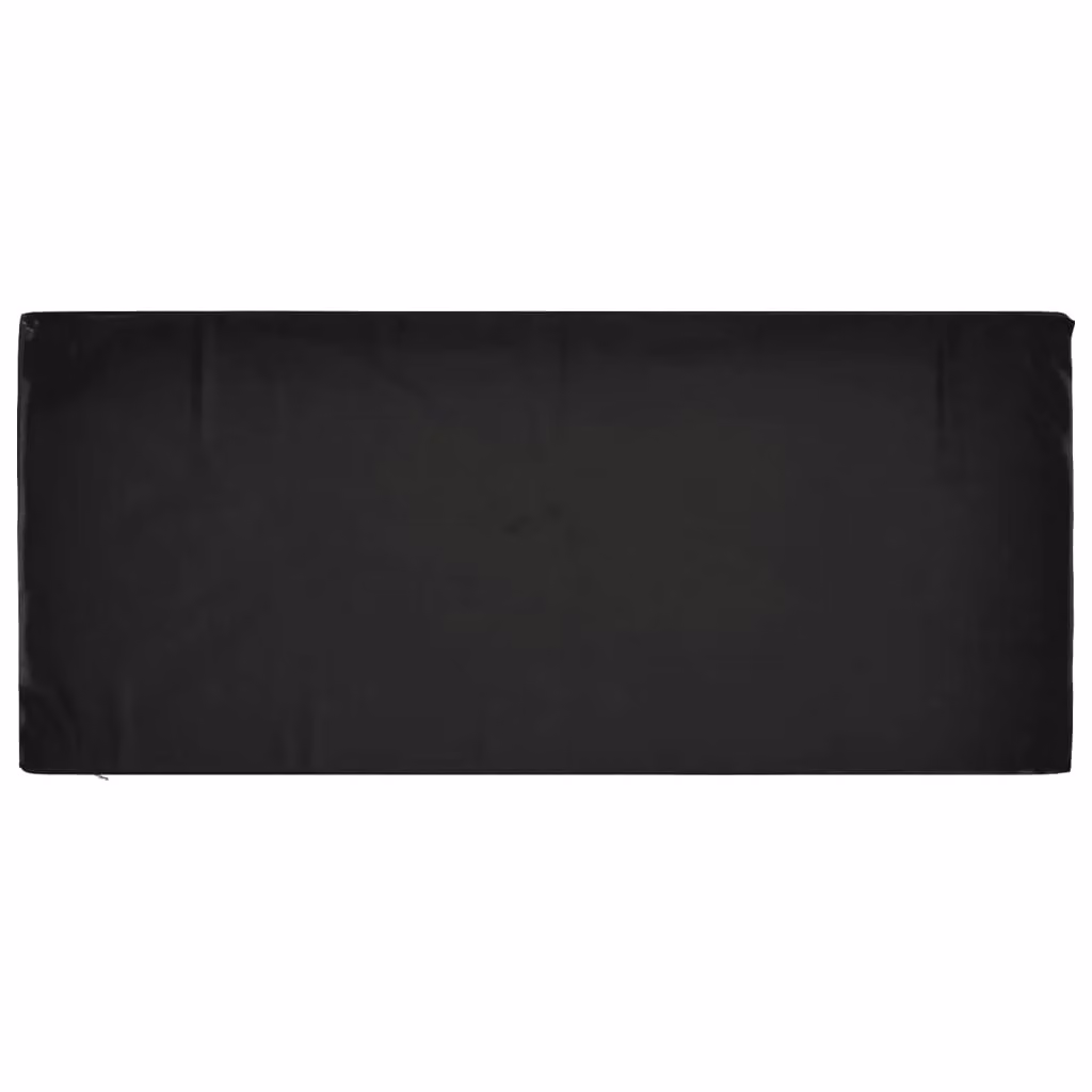 Berkfield Home Rectangular Garden Bench Cover in Black, W/D/H: 170 x 94 x 70 cm – 4
