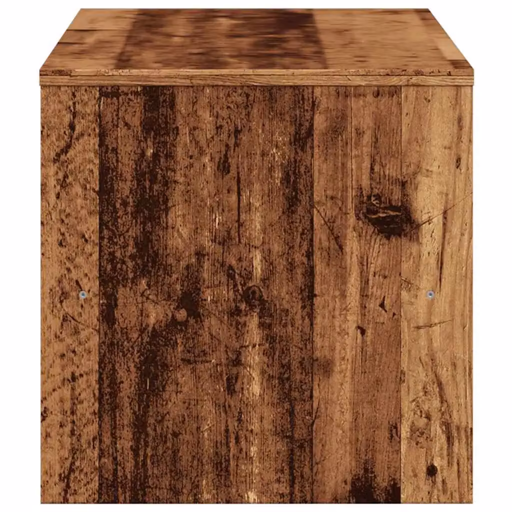 Berkfield Home Rustic Old Wood TV Cabinet in Brown, W/D/H: 80 x 40 x 40 cm – 3