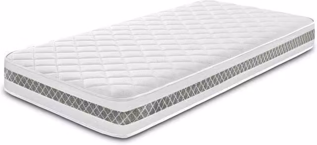 eXtreme Comfort Ltd Diamond 3D Memory Foam and Spring Hybrid Mattress with CoolTouch Surface in White, EU Single