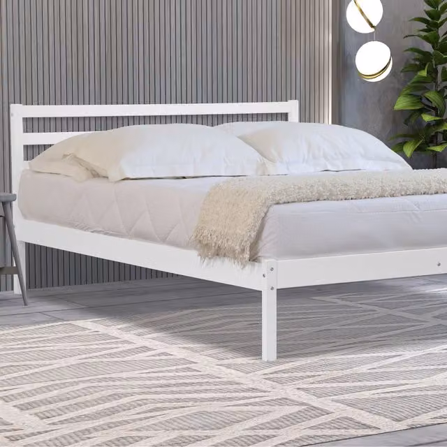 Flintshire Furniture Maxwell Double Bed in White