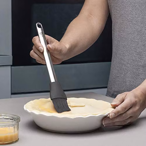 Zeal Silicone Basting Pastry Brush with Stainless Steel Handle in Grey – 2