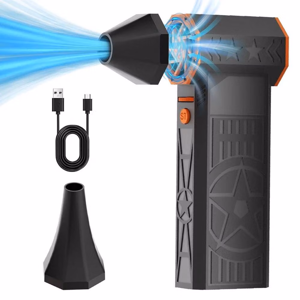 FLAVORA High Power LED Jet Fan with Turbo Function in Black, W/D/H: 14.5 x 8.5 x 100 cm – 2