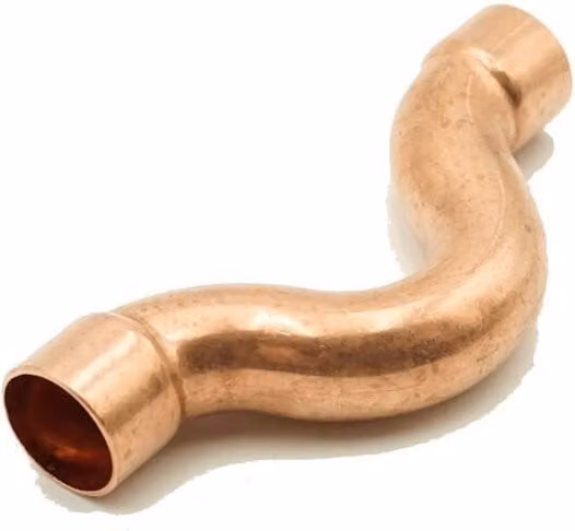 PrimaPlus Endfeed Full Crossover 22mm Copper Fittings, Pack of 5, Grey