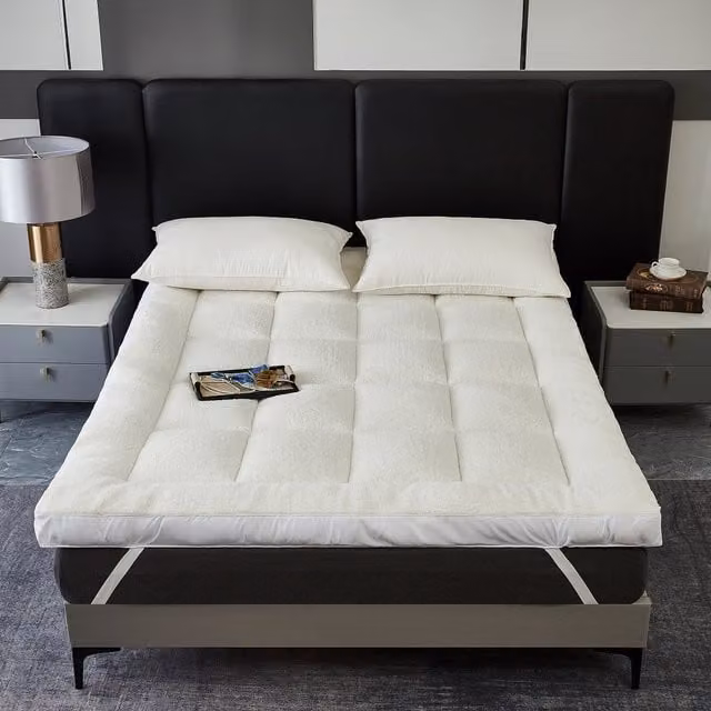 Ezysleep All Seasons Mattress Topper, White, 10 cm Depth, 180 cm Width